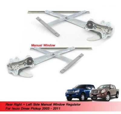 Rear Window Regulator For Isuzu Dmax 2003 2004 2005 2006 2007 2008 - 2011 - Image 1 of 4