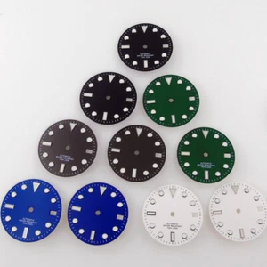 28.5mm Watch Dial Fit for NH35 ETA2824 PT5000 Miyota8215 DG2813 Black White Blue - Picture 1 of 32