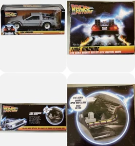 NECA 2020 Back To The Future Time Machine DeLorean 6″ Replica 1:16 Collectible - Picture 1 of 11
