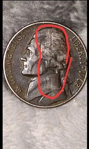 1962D Jefferson Nickel Rare Error On Obverse and On Reverse (View Photos) - Picture 1 of 16