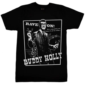 Buddy Holly Rave On T-Shirt Full Size S-5XL - Bild 1 von 2