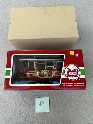 LGB 35077 G 2006 Navidad Coche de Pasajeros Ruedas y Luces de Metal RARO (LEER) JP Foto 1 de 4