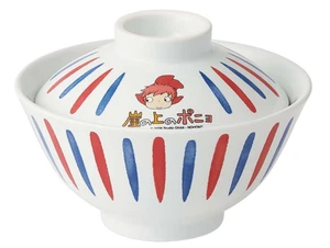 Ghibli Ponyo on the Cliff Patinador Cerámica con Tapa Cuenco Ramen Cuenco Vajilla - Imagen 1 de 7