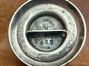 AGITADOR DE PIMIENTA VINTAGE GEORG JENSEN ALEMANIA #423 PLATA ESTERLINA 925.S - Imagen 1 de 11