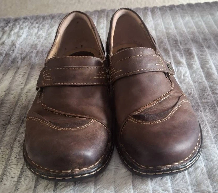 Zapato cómodo sin cordones Earth Origins marrón para mujer talla 9 Foto 1 de 4