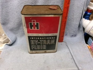 ** Vintage INTERNATIONAL HARVESTER - Gallon Can - HY-TRAN FLUID - harder - 2-find! - Bild 1 von 4
