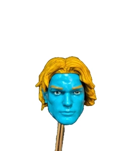 MARVEL LEGENDS MALE HEAD ONLY CUSTOM FODDER X-Men Archangel - Picture 1 of 2