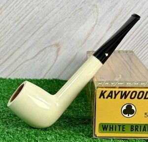 BILLAR KAYWOODIE 1955-1966 BREZO BLANCO SIN FUMAR #51 CAÑA LARGA CON CAJA. NOS - Imagen 1 de 14