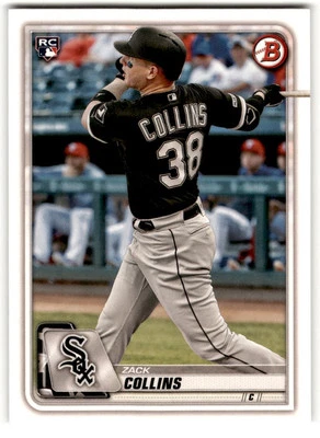 2020 Bowman Zack Collins Rookie #48 Chicago White Sox - Image 1 of 2