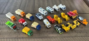 23 Vintage Matchbox, Hot Wheels & Other Public Service & Construction Vehicles - Picture 1 of 9