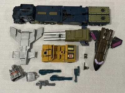 Transformers G1 BRUTICUS Combaticons Lote De Colección Original Hasbro 1986 Piezas/Reparación Foto 1 de 4