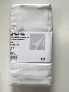 IKEA NATTJASMIN weißes komplettes flaches Blatt neu - Bild 1 von 4