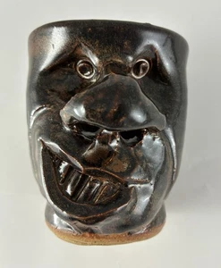 Bob Brigl signierte Keramik Keramik Ugly Face Skulptur Kentucky - Bild 1 von 22