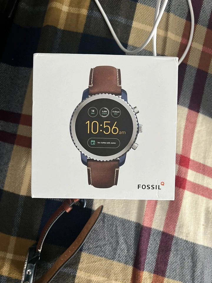 Reloj inteligente Fossil Gen 3 Q Venture equipaje cuero - FTW6007 Foto 1 de 2