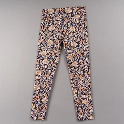 Pantalones Elliott Lauren para mujer 6 florales elásticos hechos en EE. UU. Boho Foto 1 de 4
