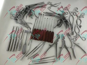 Laminectomy Complete Instrument Set Of 47 Pcs Spine Orthopedic Instruments A+ - Picture 1 of 7