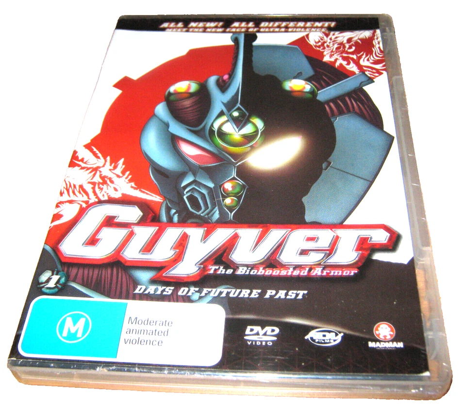 Guyver - Volume 1 - Days of Future Past - New Sealed DVD - Region 4 - Image 1 of 1