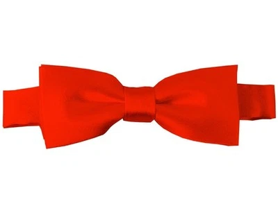 Manzini Neckwear® Boys' Solid Color Adjustable Pre-Tied Bow Ties - Image 1 of 2
