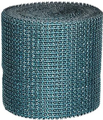 Diamond Rhinestone Ribbon Mesh Wrap Wedding Party Floral Decorations Supplies  - Image 1 of 4