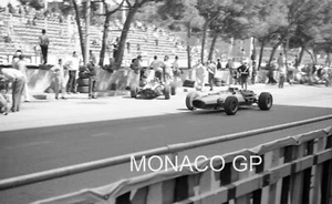 HONDA RA273 JOHN SURTEES F1 MONACO GP 1967 PERIOD NEGATIVE 35MM #7 QUALIFYING - Picture 1 of 2