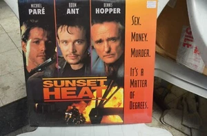 SUNSET HEAT-M.Paré-A.Ant-D.Hopper-LaserDisc NTSC 9 Pays FREE Mondial Relay Point - Photo 1/2
