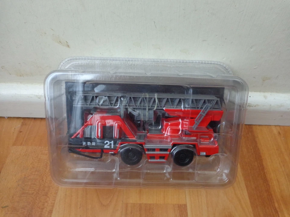1/64 SCALE 1985 MORITA SUPER GYRO LADDER MLEX5-30 - DEL PRADO FIRE ENGINE MODEL - Image 1 of 1