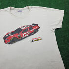 Vintage Snap On Shirt Mens XL White Red Racing Racecar Race Logo Graphic Tee VTG