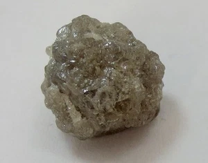 5.65 Carats WHITE/SILVER Natural Uncut Raw ROUGH DIAMONDS - Picture 1 of 4