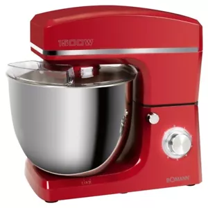 Bomann DA Knetmaschine KM 6036 CB rt rot Küchenmaschine 660362 Knetmaschine - Bild 1 von 7