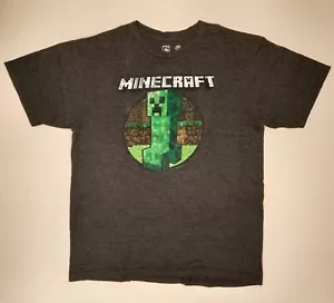 T-Shirt Minecraft Videospiel grau Größe M - Bild 1 von 2