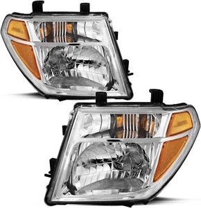 For 2005-2008 Nissan Frontier 05-07 Pathfinder Halogen Headlights Headlamps Pair - Bild 1 von 19