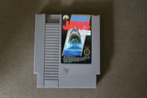 Jaws NES Vintage Original Auténtico Nintendo 1985 Trabajo Probado - Imagen 1 de 2