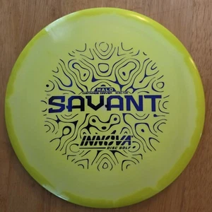 Innova Disc Golf Halo Star Savant Distance Driver 9/5/-1/2 Yellow, 173 grams - Picture 1 of 2