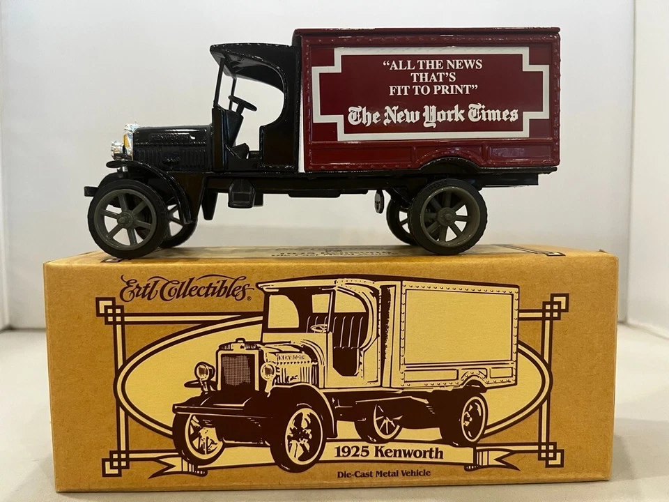 Ertl New York Times 1925 Kenworth Delivery Truck Bank - 1:34 Scale MIB VHTF - Image 1 of 4