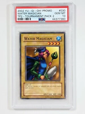 2002 Yu-Gi-Oh Water Magician TP2-030 Tournament Pack Season 2 PSA 10 GEM MINT - Image 1 of 4