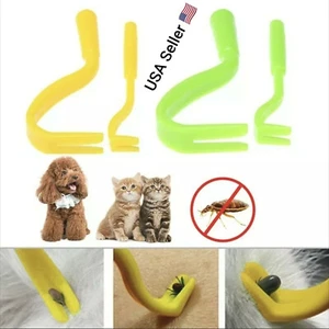 Tick Remover Twister Tool Set Dual Teeth Twister Hook Dogs Cats "FREE SHIPPING" - Picture 1 of 3