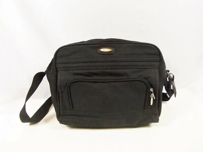 Jaguar Black Tapestry Carry On Weekender Travel Shoulder Bag Clean RN 93677 - Image 1 of 4