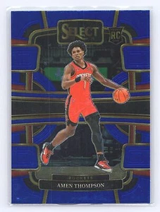 2023-24 Panini Select #96 Amen Thompson azul (base minorista) - Imagen 1 de 2