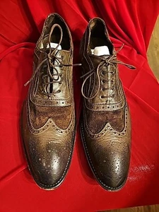 Paul Smith Leather And  Suede Oxford Size 11 - Picture 1 of 7