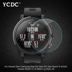 2.5D HD 0.3mm Screen Smart Protector Dia. 23-46mm Watch For Ticwatch 2/S/E/Pro - Picture 1 of 36