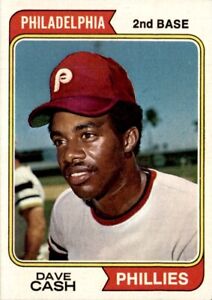 1974 Topps Dave Cash Philadelphia Phillies #198