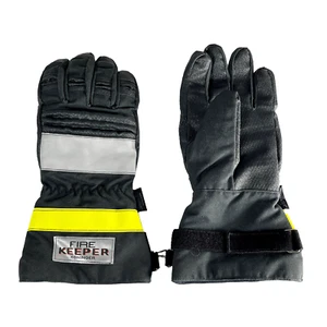 Feuerwehr-Handschuhe-Köninger-Fire-Keeper-Schwarz-Grau-Gelb - Bild 1 von 1