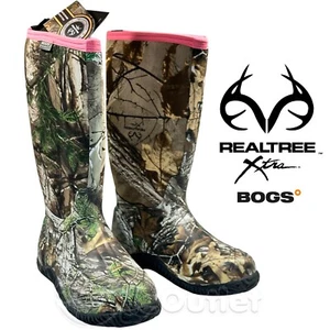 NEU BOGS Classic High Neo-Tech wasserdichte Damenstiefel REALTREE Xtra Camouflage – 71681 - Bild 1 von 6