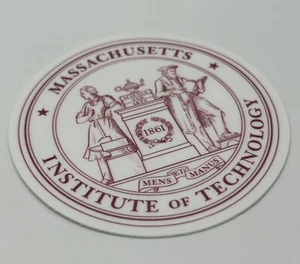 MIT Massachusetts Institute University Siegel Vinyl Outdoor Innen Laptop Aufkleber - Bild 1 von 3