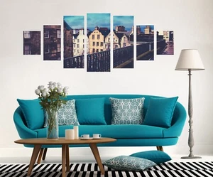 3D Balcony House 73 Unframed Print Wall Paper Decal Wall Deco Indoor AJ Jenny - Picture 1 of 6