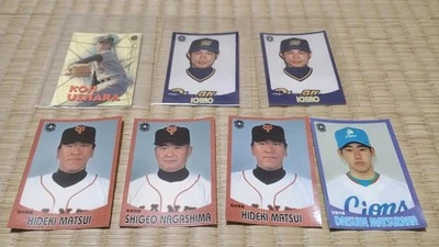 Tarjeta Adhesiva Época Extremadamente Rara Npb Legend's Incluyendo Ichiro Suzuki ⭐⭐⭐⭐⭐⭐⭐ Foto 1 de 4