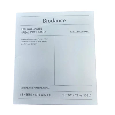 Biodance Erfrischender Seetang Echte Tiefe Maske Blatt 4 Stück Koreanische Blatt Maske - Bild 1 von 3