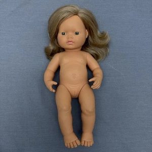 Muñeca Miniland Bebé Niña Rubia Anatómicamente Correcta Bebé 15 Pulgadas Perfumada Vainilla - Imagen 1 de 6