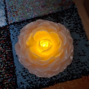 Wachskerze rosa Mit Batterien - Bild 1 von 8