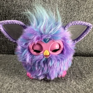 Furby Purple Plush Interactive Electronic Pet Toy 2023 Hasbro Tested Works  - Picture 1 of 8